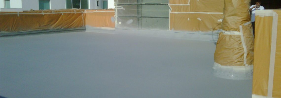 Industrial Coatings LINE-X Roof Lining