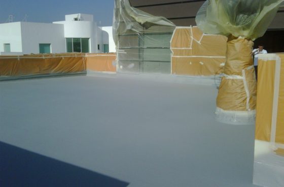 Industrial Coatings LINE-X Roof Lining