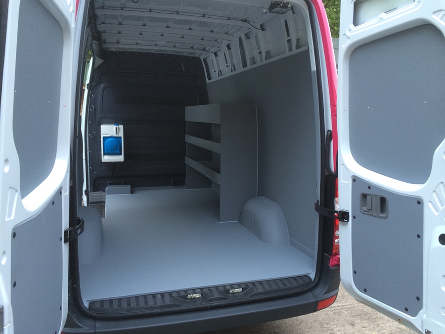 Professionally applied Sprayon Van Lining LINEX UK