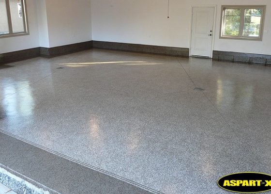 ASPART-X garage floor