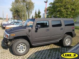 Hummer full LINE-X encapsulation