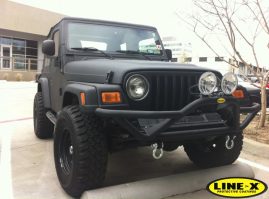 Jeep full LINE-X encapsulation