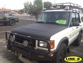 Land Rover Discovery hood protection