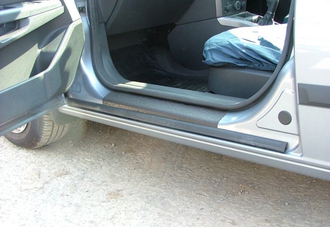 Vauxhall Astra before LINE-X