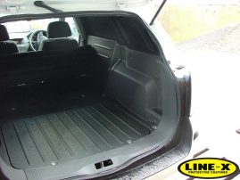 Vauxhall Astra van with LINE-X Load Liner