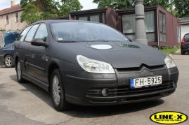 Citroen fully coated with LINE-X