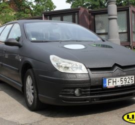 Citroen fully coated with LINE-X
