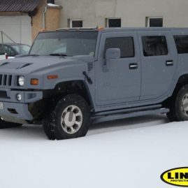 Hummer 2 with LINE-X body