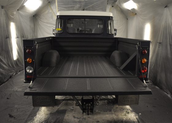 land rover line-x load area