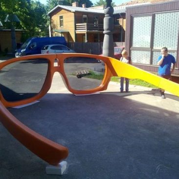 LINE-X large sun glasses