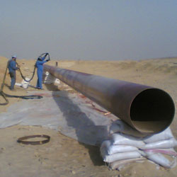 Aquaurethane extreme pipe lining