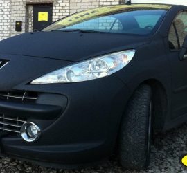 Peugeot fully coated with LINE-X