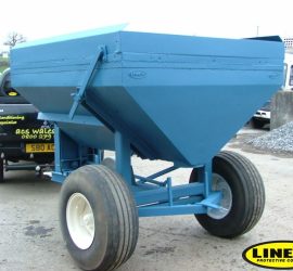 spreader restored and protected with LINE-X