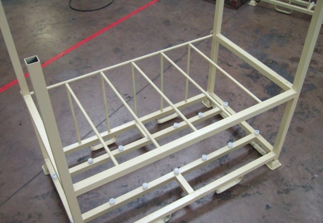 stillage before coating with LINE-X