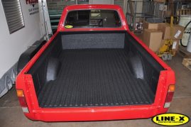 VW Caddy Pick-up with LINE-X Bedliner