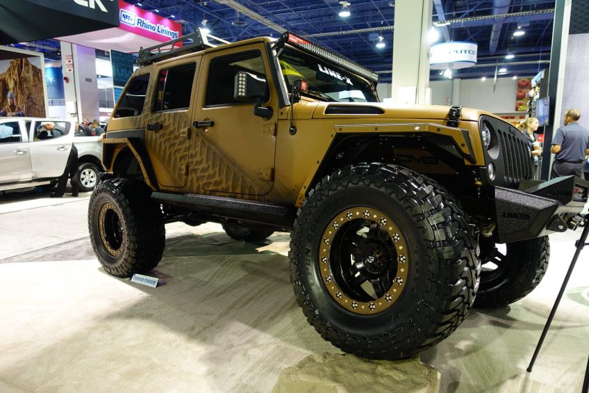 LINE-X 3D Jeep